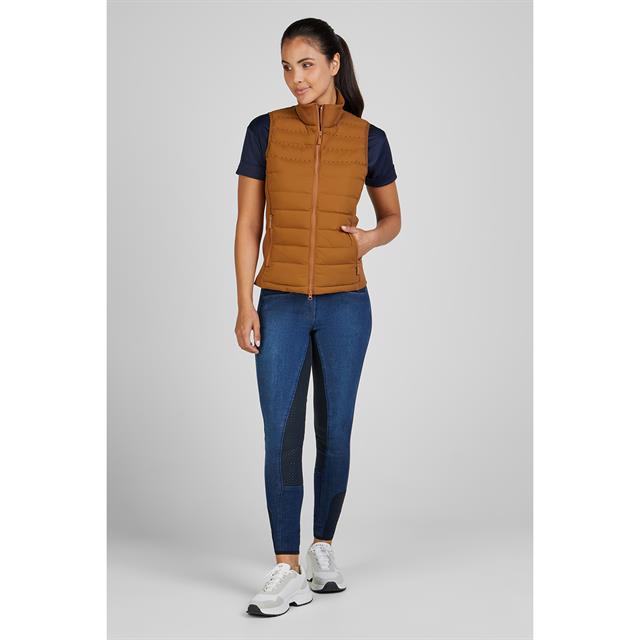 Sports Hybrid Bodywarmer Pikeur Brown