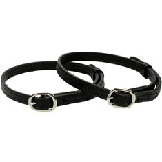 Spur Straps Basic Black-Silver