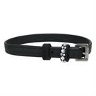 Spur Straps Epplejeck Biothane Crystal Black-Silver