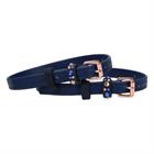 Spur Straps Epplejeck Biothane Crystal Dark Blue