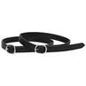 Spur Straps Epplejeck Luxurious Leather Black-Silver