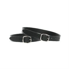 Spur Straps Sprenger Leather Black