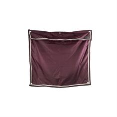 Stable Curtain Classic Short Kentucky Dark Red
