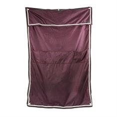Stable Curtain Classic with Pockets Kentucky Dark Red