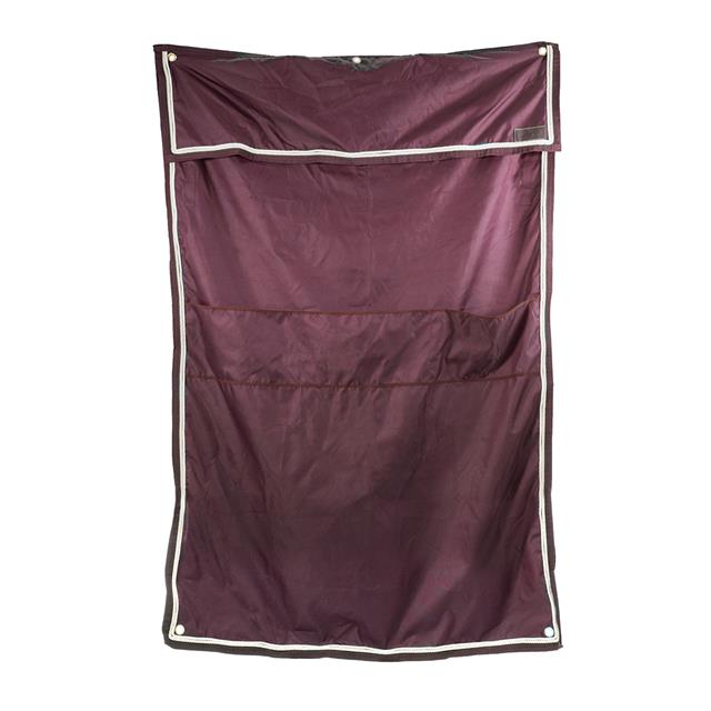 Stable Curtain Classic with Pockets Kentucky Dark Red