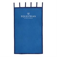 Stable Curtain Equestrian Stockholm Blue Meadow
