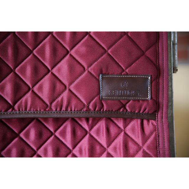 Stable Curtain Kentucky Dark Red