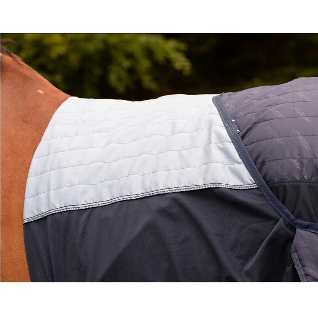 Stable Rug Bucas Therapy Dark Blue-Silver