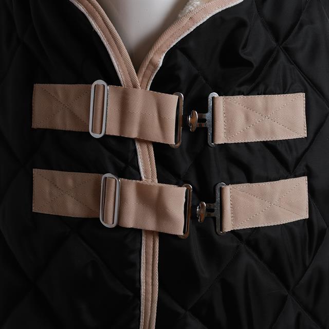 Stable Rug Horsegear Lodix 150g Black-beige