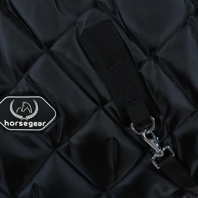 Stable Rug Horsegear Lodix 150g Black-Beige