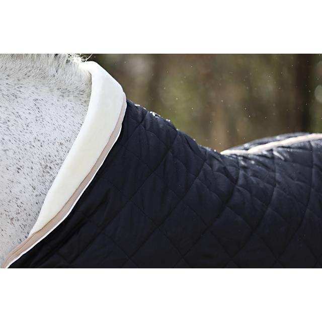 Stable Rug Horsegear Lodix 150g Black-beige