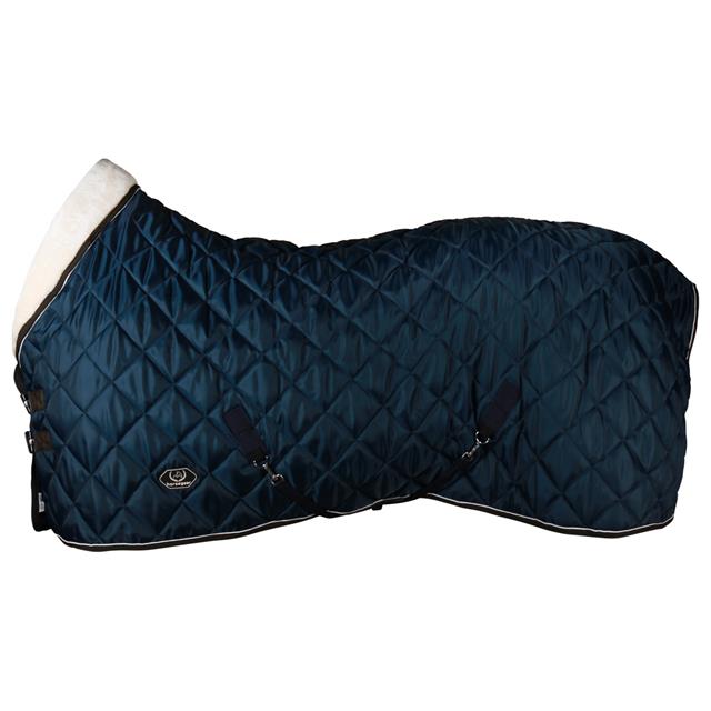 Stable Rug Horsegear Lodix 150g Dark Blue-Dark Brown