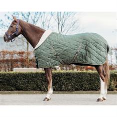 Stable Rug QHP Collection Luxury Square 200gr Mid Green