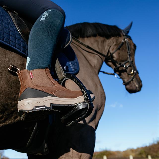 Steel Toe Boots LeMieux Trex Chelsea Brown