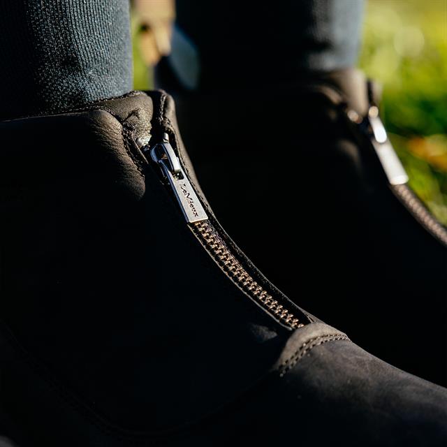 Steel Toe Boots with Zip LeMieux Black