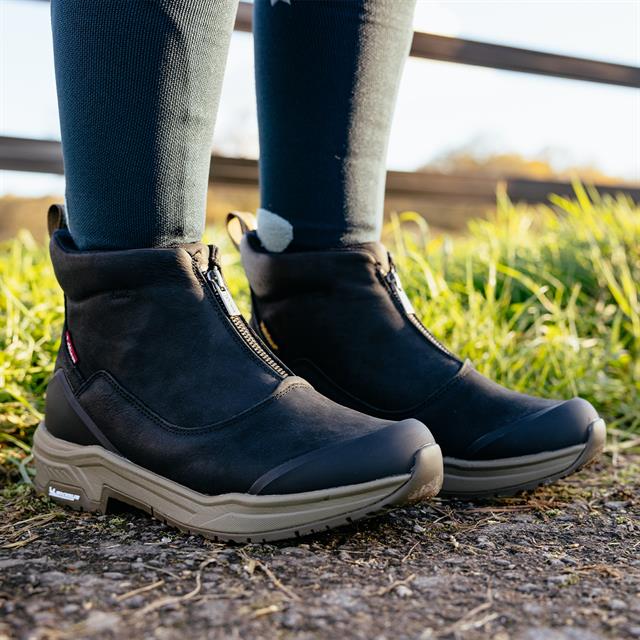 Steel Toe Boots with Zip LeMieux Black