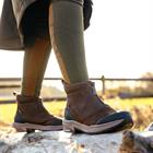 Steel Toe Boots with Zip LeMieux Brown