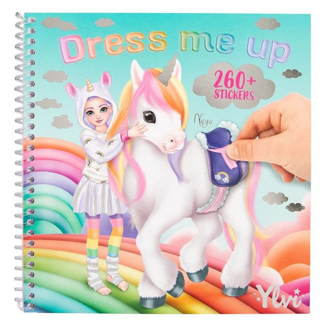 Sticker Book Dress Me Up Ylvi Multicolour