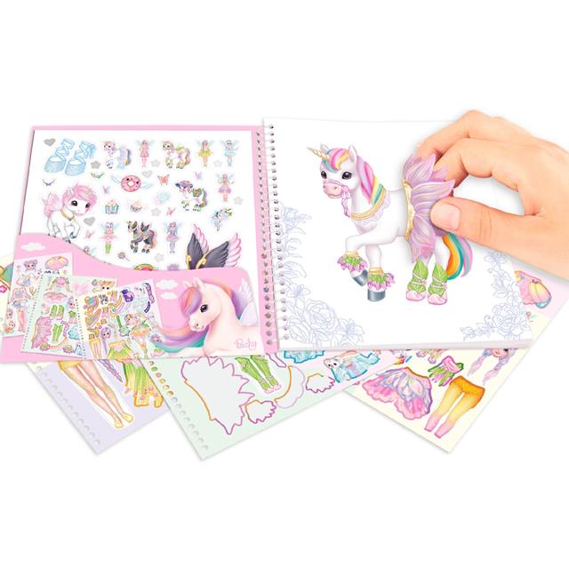 Sticker Book Dress Me Up Ylvi Multicolour
