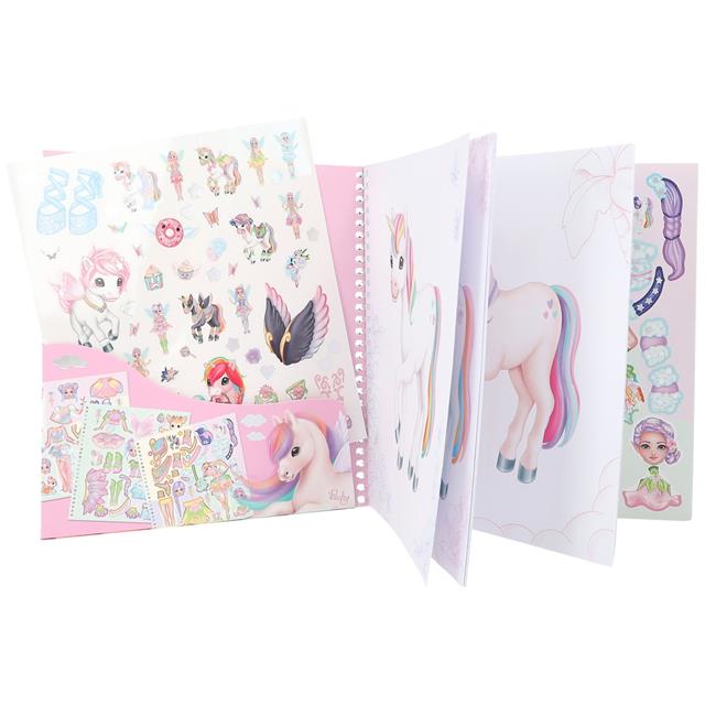 Sticker Book Dress Me Up Ylvi Multicolour