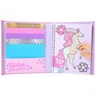 Sticker Book Miss Melody Sticker Your Picture Multicolour