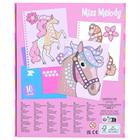 Sticker Book Miss Melody Sticker Your Picture Multicolour