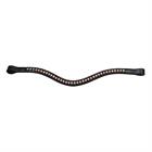 Stirnriemen EJCrystals Epplejeck Black-Gold