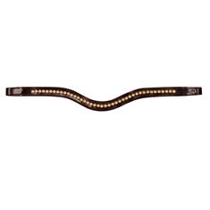 Stirnriemen Gold Swarovski V-Shave New English Collection Dy'on Brown