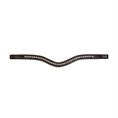Stirnriemen V-Form mit Swarovskisteinen D Collection Dy'on Brown