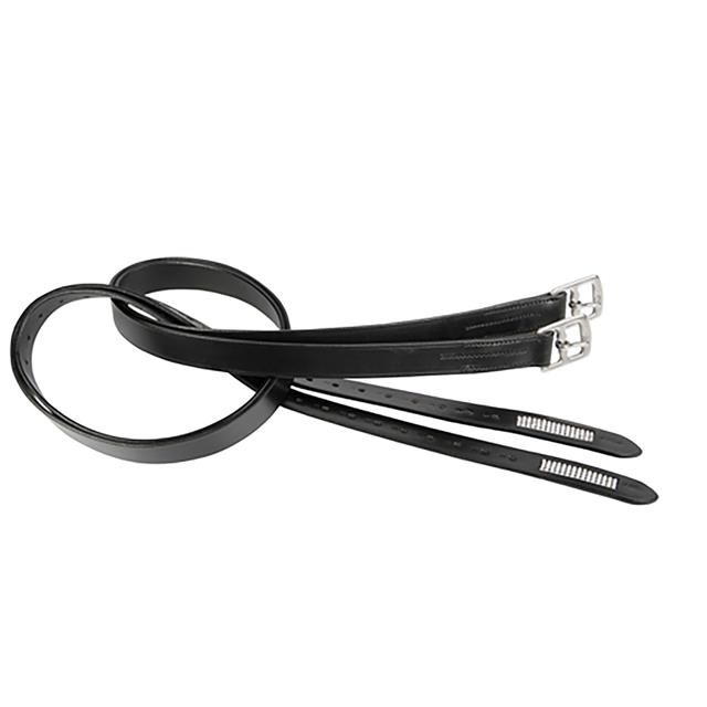 Stirrup Leathers Harry's Horse Crystal Black