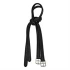 Stirrup Leathers HORSEGEAR HGLuxe Soft Leather Black