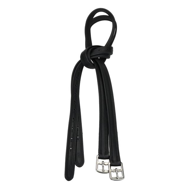 Stirrup Leathers HORSEGEAR HGLuxe Soft Leather Black