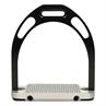 Stirrups Colour Aluminium Deluxe Black-Silver