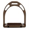 Stirrups Colour Aluminium Deluxe Brown