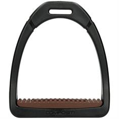 Stirrups Compositi Profile Premium Black-Brown