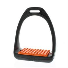 Stirrups Harry's Horse Compositi Reflex Black-Orange