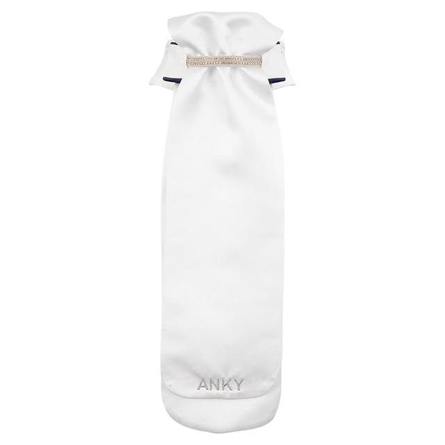 Stock Tie Anky Multi-Fit White-Dark Blue