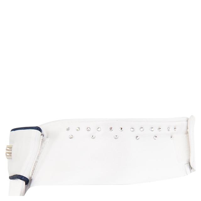 Stock Tie Anky Multi-Fit White-Dark Blue