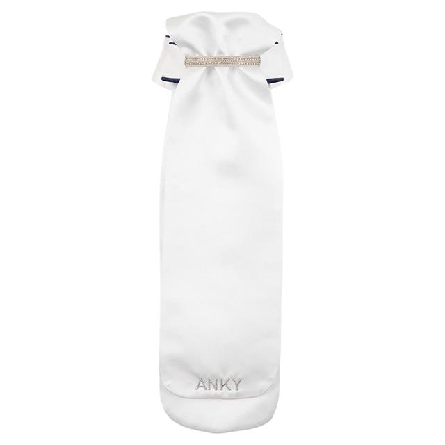 Stock Tie Anky Multi-Fit White-Dark Blue