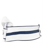 Stock Tie Anky Stone-Deluxe White-Blue