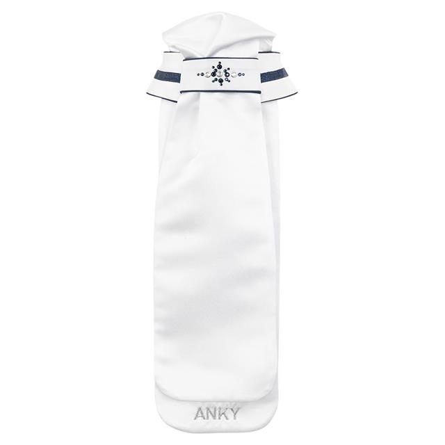 Stock Tie Anky Stone-Deluxe White-Blue