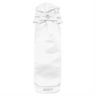 Stock Tie Anky Stone-Deluxe White-Silver