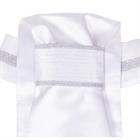 Stock Tie QHP Kae White-Silver