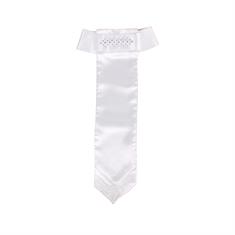 Stock Tie QHP Sparkle White