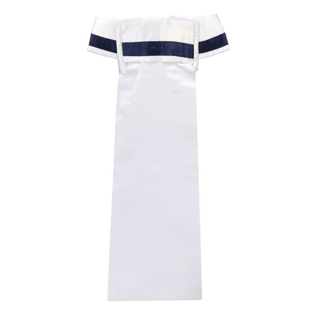 Stock Tie QUUR QChic White-Dark Blue