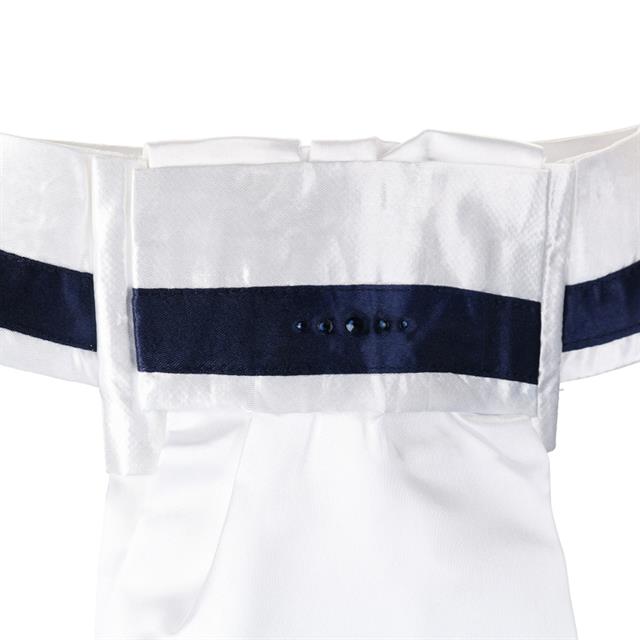 Stock Tie Quur QChic White-Dark Blue