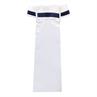 Stock Tie QUUR QChic White-Dark Blue