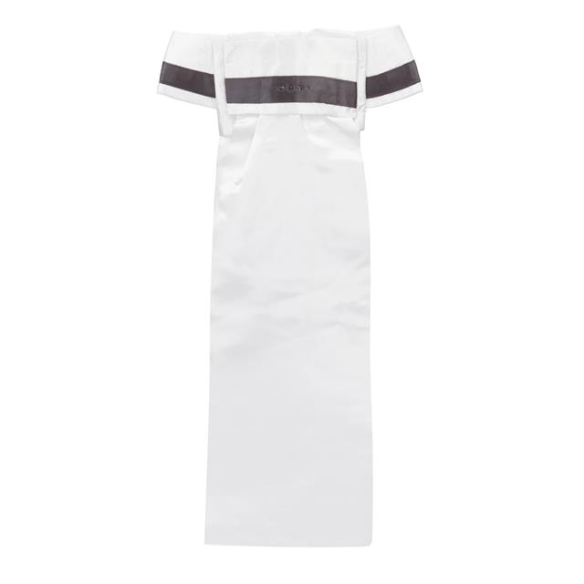 Stock Tie Quur QChic White-Grey