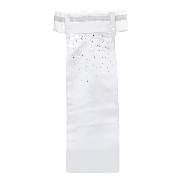 Stock Tie QUUR QGlamour White-Silver