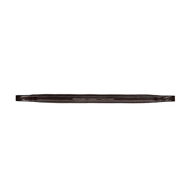 Straight Browband Without Studs US Hunter Dy'on Brown